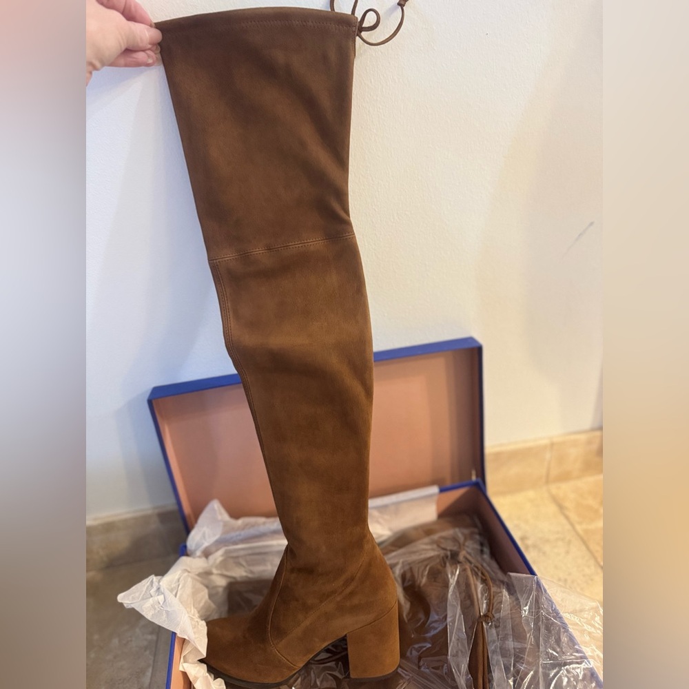 Stuart Weitzman over-the-knee boots.new, in plastic, dust bag & box. 9 / 39.5